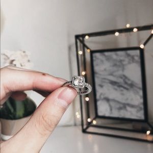 Pandora Jewelry - PANDORA Timeless Elegance Ring, Clear CZ Pandora Jewelry - PANDORA Timeless Elegance Ring, Clear CZ